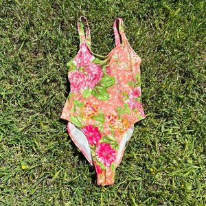 Vintage Floral bodysuit - Velvet.